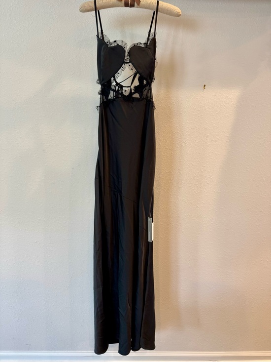 For Love And Lemons Dresses & Skirts - NEW, with tags! For Love & Lemons Black Heart Slip Maxi Dress